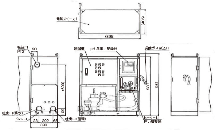 ハンディ型モルタル流量計