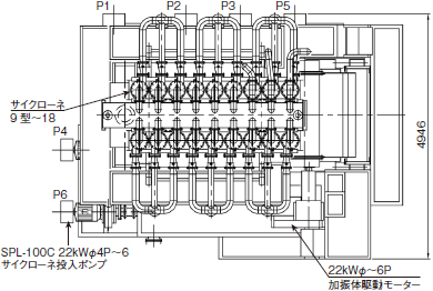 大容量土砂分離機（サンドコレクター）